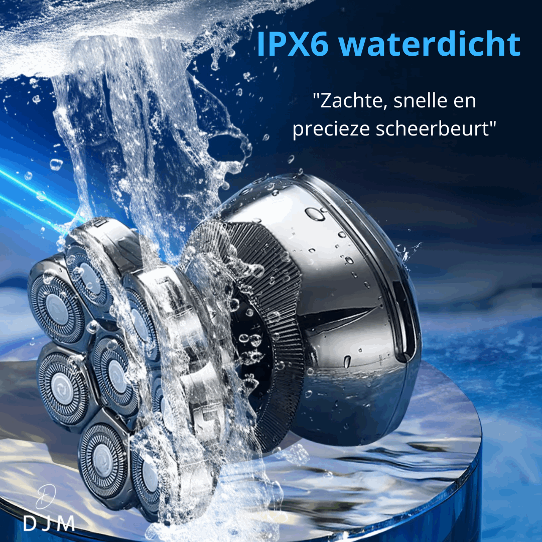 DJM®'s Maverick Scheerapparaat - Multifunctioneel - Waterbestendig - Inclusief Trimmerset – Skull Shaver