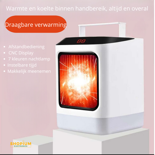 Premium Draagbare 2-in-1 Verwarming en Koeler